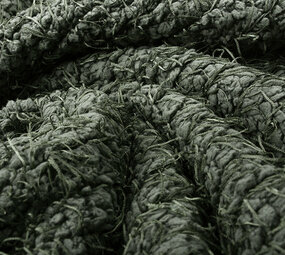 Fancy Bouclé Armeegrün