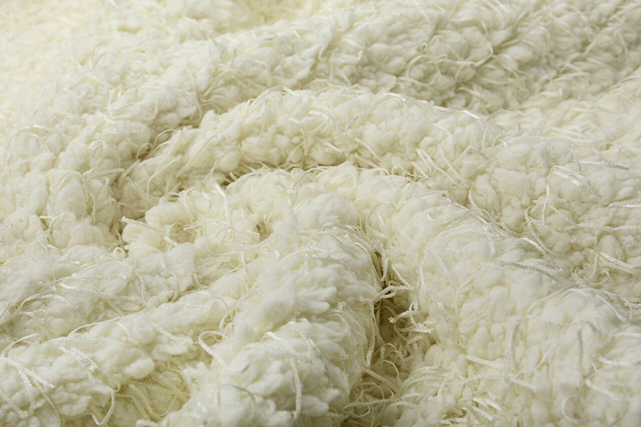 Fancy Bouclé Creme