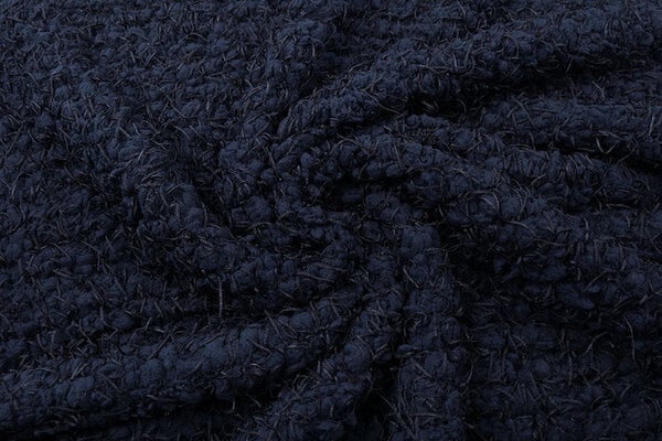 Fancy Bouclé Bleu Marine Fancy Bouclé Bleu Marine