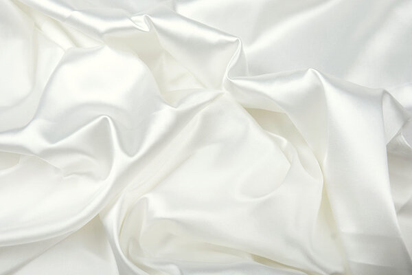 Stretch Satin Creme