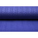 Knitted Cable Fabric Tricot Cobalt Blue Melange Knitted Cable Fabric Tricot Cobalt Blue Melange