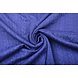 Knitted Cable Fabric Tricot Cobalt Blue Melange Knitted Cable Fabric Tricot Cobalt Blue Melange