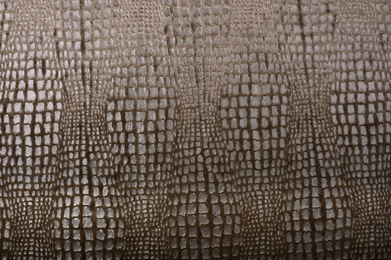 Fur Snake Foil Shiny Brown Fur Snake Foil Shiny Brown