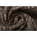 Fourrure Serpent Film Métallisé Brillant Marron Fourrure Serpent Film Métallisé Brillant Marron