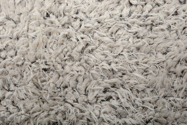 Lang Harige Bont Furpi-2-Tone Creme Bruin