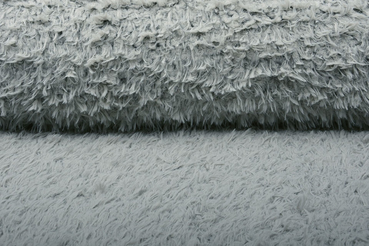 Lang Harige Bont Furpi-2-Tone Grijs