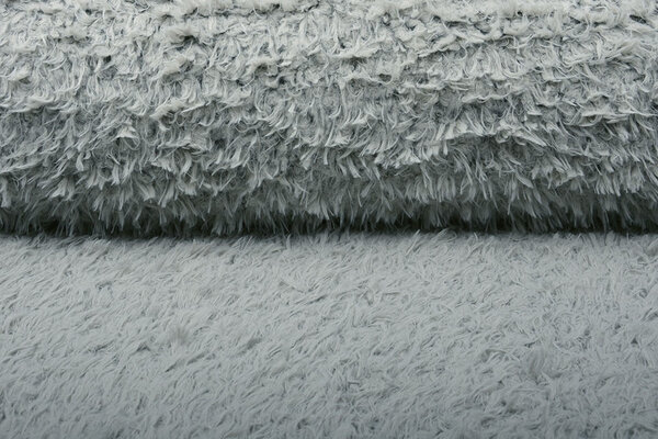 Long Hairy Fur Furpi-2-Tone Grey