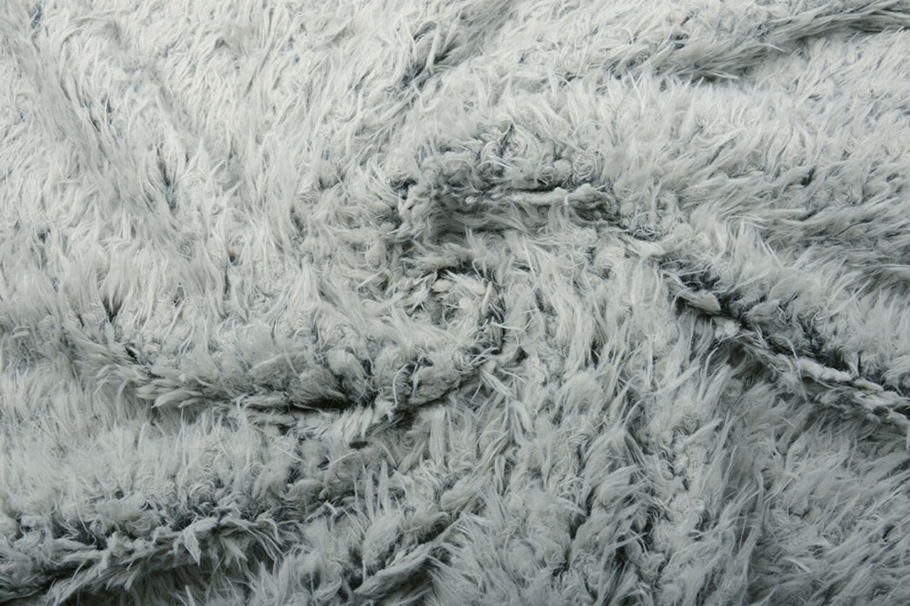 Long Hairy Fur Furpi-2-Tone Grey Long Hairy Fur Furpi-2-Tone Grey