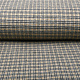 Woven Woolen Fabric Fine Checkered Brown