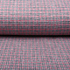 Woven Woolen Fabric Fine Checkered Red