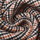 Woven Woolen Fabric Fine Checkered Orange