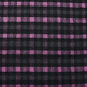 Woven Woolen Fabric Checkered Pink