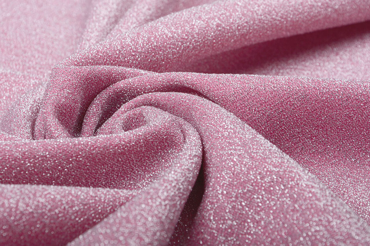 Lurex dans Rose Clair