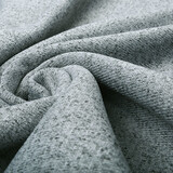 Gebreide Fleece 2-Tone Zilver Grijs Gebreide Fleece 2-Tone Zilver Grijs