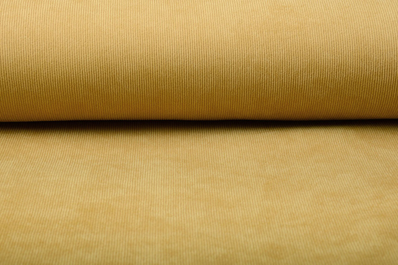 16 W Velluto a Coste Giallo Ocra 16 W Velluto a Coste Giallo Ocra