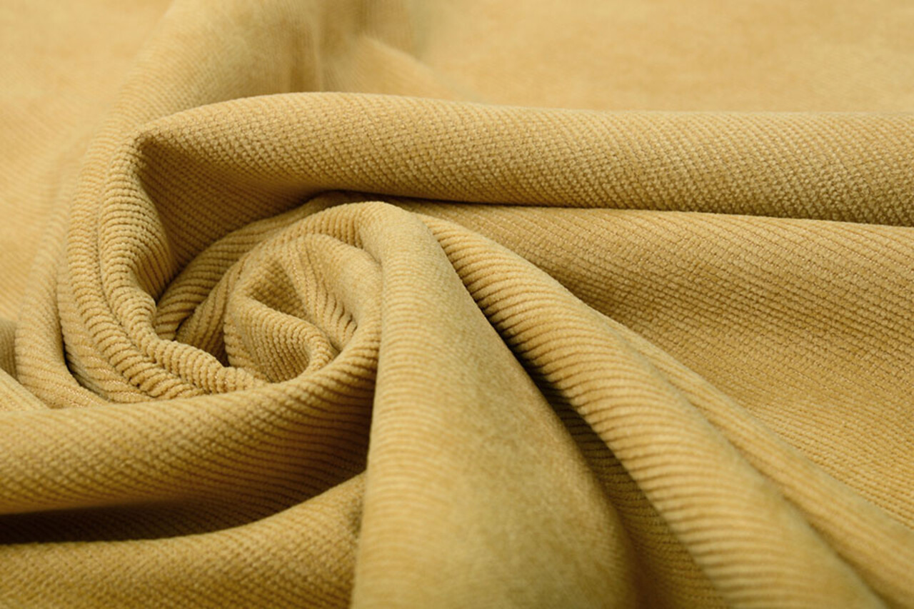 16 W Corduroy Ocher Yellow 16 W Corduroy Ocher Yellow