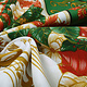 Christmas Fabric Music Green