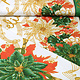 Christmas Fabric Music Green