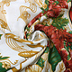 Christmas Fabric Music Red