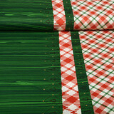 Tela Navideña a Cuadros Verde Tela Navideña a Cuadros Verde
