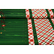 Tissu de Noël à Carreaux Vert Tissu de Noël à Carreaux Vert