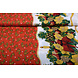 Tissu de Noël Winter Tafereel Rouge Tissu de Noël Winter Tafereel Rouge