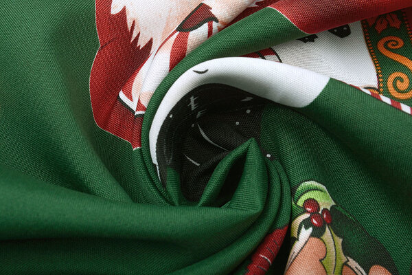 Tessuto Natalizio Kerstman Zuurstok Verde Tessuto Natalizio Kerstman Zuurstok Verde