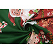 Tissu de Noël Père Noël Zuurstok Vert Tissu de Noël Père Noël Zuurstok Vert
