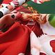 Christmas Fabric Santa Candy Cane Red