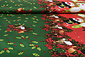 Christmas Fabric Christmas Bells Green Christmas Fabric Christmas Bells Green
