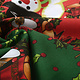 Christmas Fabric Christmas Bells Green