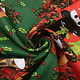 Christmas Fabric Christmas Bells Green