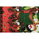 Tessuto Natalizio Kerstklokken Rosso