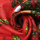 Christmas Fabric Christmas Bells Red