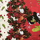 Christmas Fabric Christmas Bells Creme