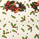 Christmas Fabric Christmas Bells Creme