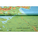Digitale Paneel Stretch Cotone Kaart Europa Blu Digitale Paneel Stretch Cotone Kaart Europa Blu