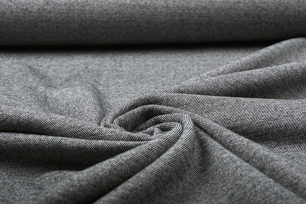 Viscose Jersey Stretch Sustainable Tweed Melange