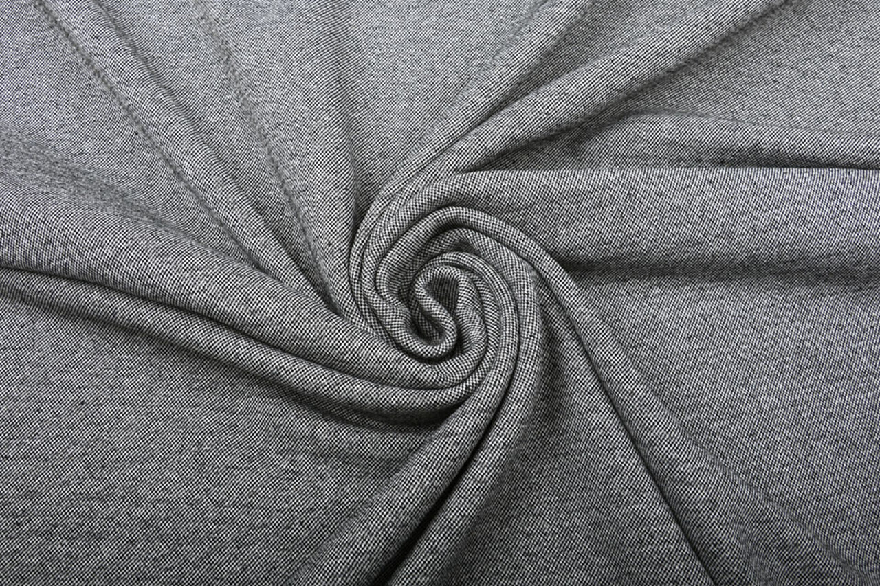 Viscose Jersey Stretch Sustainable Tweed Melange