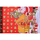 Tela Navideña Kerstboompjes Rojo Tela Navideña Kerstboompjes Rojo