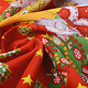 Christmas Fabric Christmas Trees Red