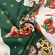 Christmas Fabric Christmas Bears Green