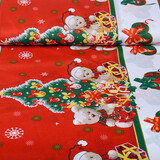 Tela Navideña Kerstberen Rojo Tela Navideña Kerstberen Rojo