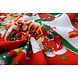 Tessuto Natalizio Kerstberen Rosso Tessuto Natalizio Kerstberen Rosso