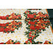 Tissu de Noël Clochettes de Noël avec Hulst Vert Tissu de Noël Clochettes de Noël avec Hulst Vert
