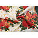 Tissu de Noël Clochettes de Noël avec Hulst Vert Tissu de Noël Clochettes de Noël avec Hulst Vert