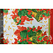 Tissu de Noël Clochettes de Noël avec Hulst Rouge