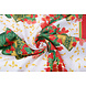 Tela Navideña Kerstklok con Hulst Rojo Tela Navideña Kerstklok con Hulst Rojo