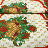 Tela Navideña Grandes Kerstklok Verde Tela Navideña Grandes Kerstklok Verde