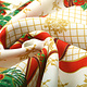 Christmas Fabric Big Christmas Bell Green